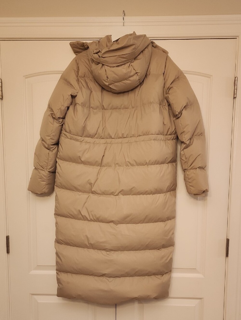lululemon athletica Long Quilted Puffer Coat in Beige - Picture 6 of 7